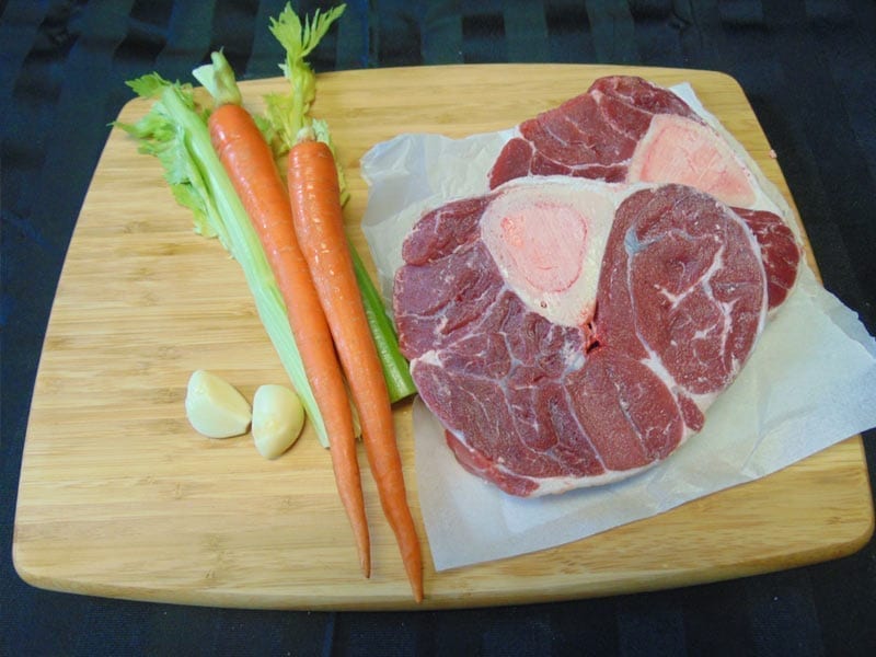 meat prep with vegetables